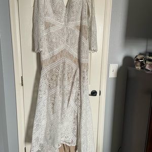 Beautiful boho wedding dress